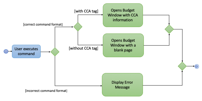 BudgetCommandActivityDiagram